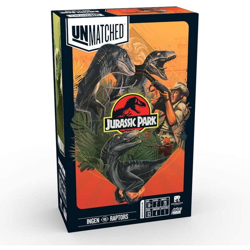 Unmatched: Jurassic Park - Ingen vs. Raptors
