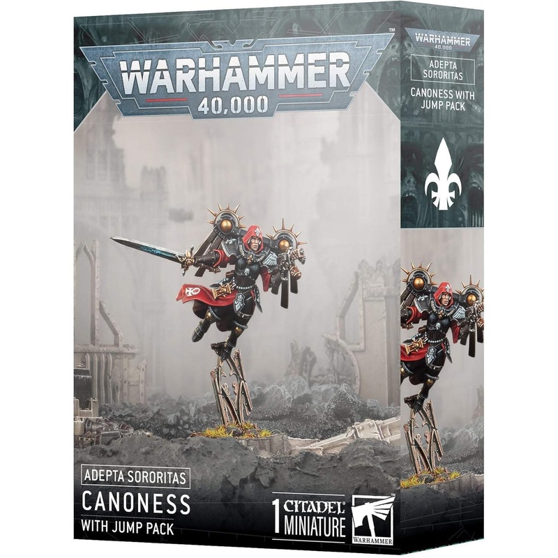 Warhammer: 40,000 - Adepta Sororitas: Canoness w/ Jump Pack