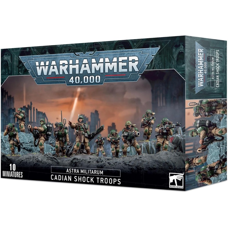Warhammer: 40,000 - Astra Militarum: Cadian Shock Troops
