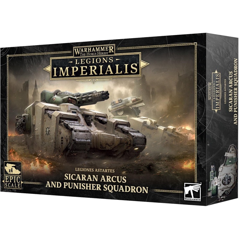 Warhammer: The Horus Heresy - Legions Imperialis: Legiones Astartes - Sicaran Arcus and Punisher Squadron