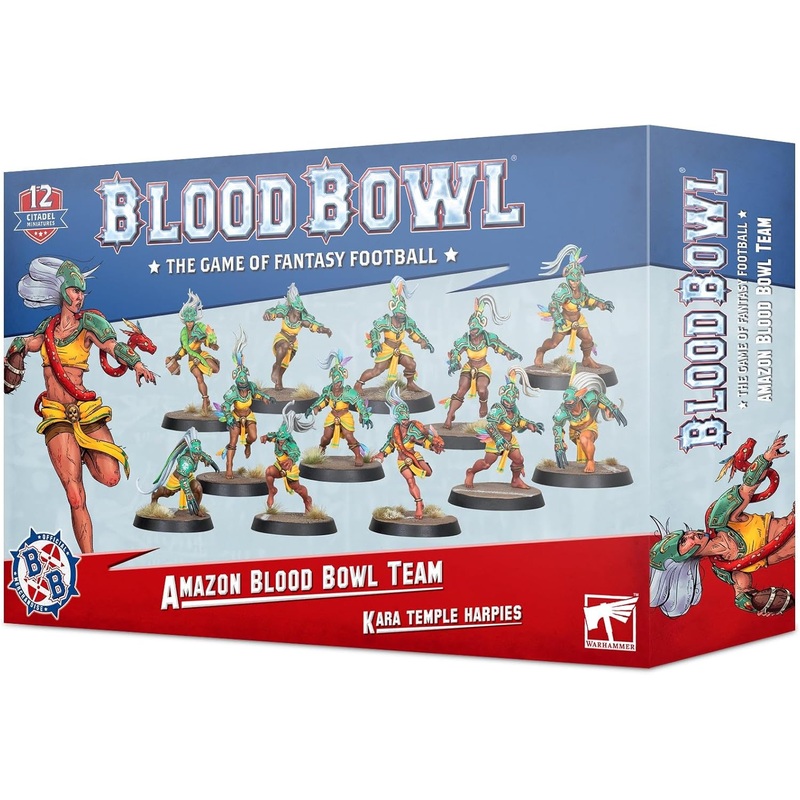 Blood Bowl - Amazon Team: The Kara Temple Harpies