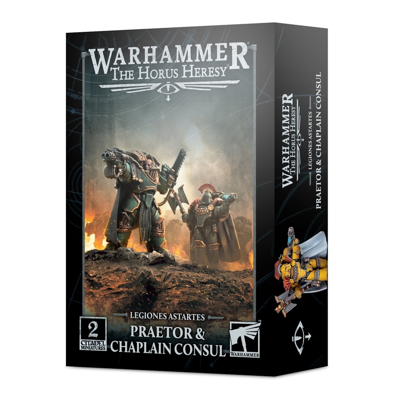 Warhammer: The Horus Heresy - Legiones Astartes: Praetor & Chaplain Consul