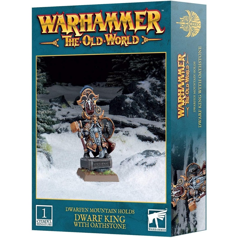 Warhammer: The Old World - Dwarfen Mountain Holds: Dwarf King w/ Oathstone
