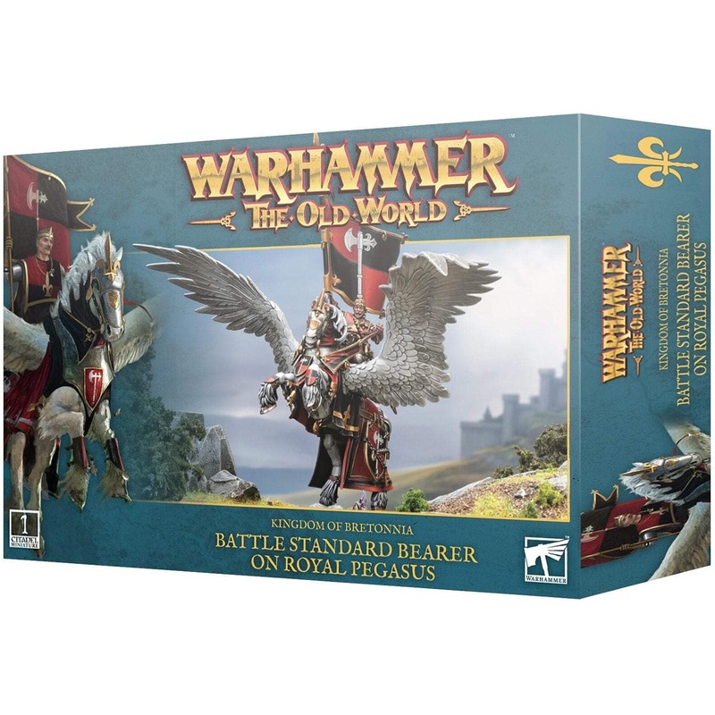 Warhammer: The Old World - Kingdom of Bretonnia: Battle Standard Bearer on Royal Pegasus