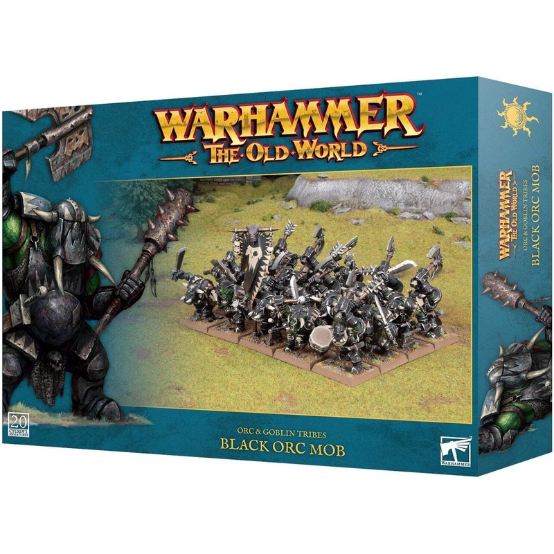 Warhammer: The Old World - Orc & Goblin Tribes: Black Orc Mob