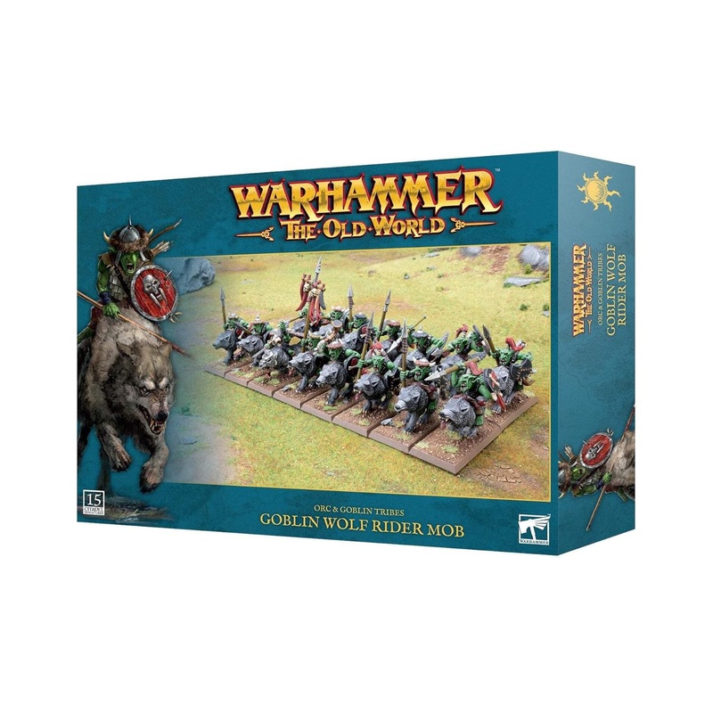 Warhammer: The Old World - Orc & Goblin Tribes: Goblin Wolf Rider Mob