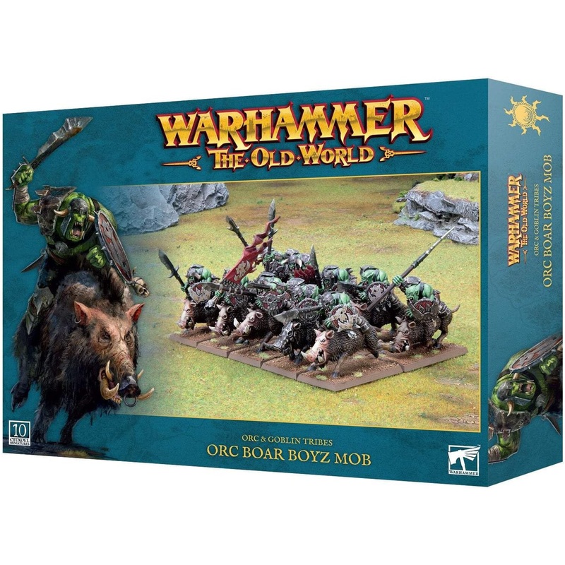 Warhammer: The Old World - Orc & Goblin Tribes: Orc Boar Boyz Mob
