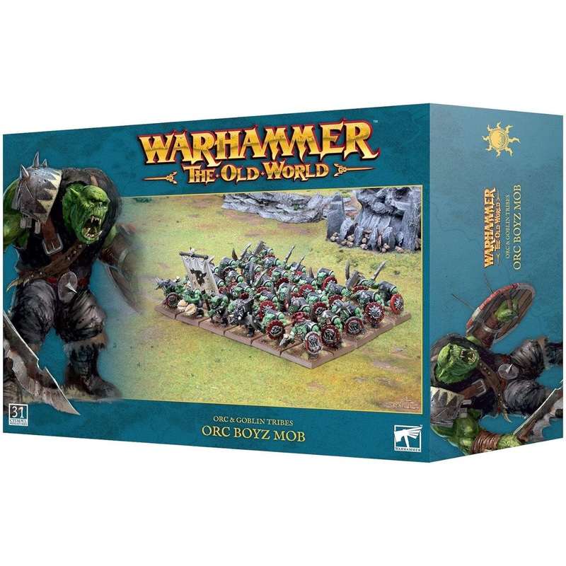 Warhammer: The Old World - Orc & Goblin Tribes: Orc Boyz Mob