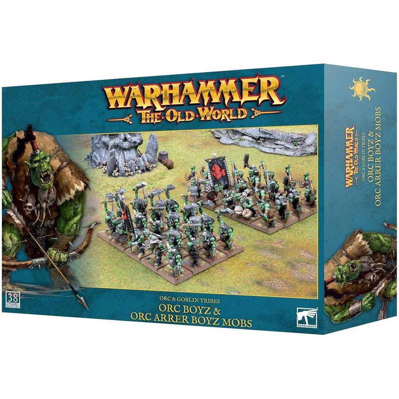 Warhammer: The Old World - Orc & Goblin Tribes: Orc Boyz & Orc Arrer Boyz Mobs