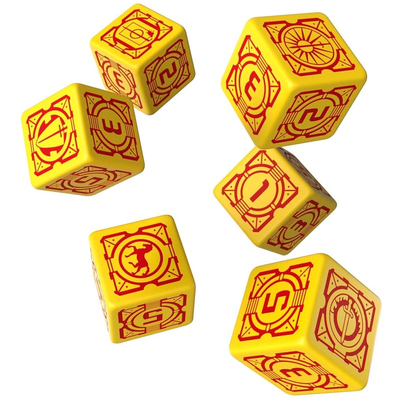 Battletech D6 Dice Set - House Davion (6)