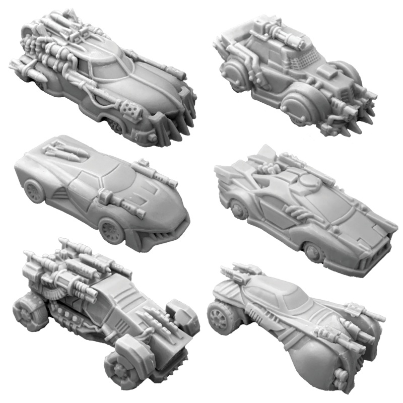 Car Wars (6th Edition) - Miniatures Box A