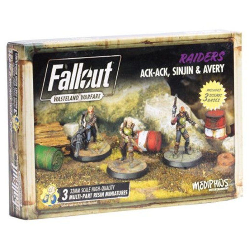 Fallout: Wasteland Warfare - Raiders: Ack Ack Sinjin & Avery