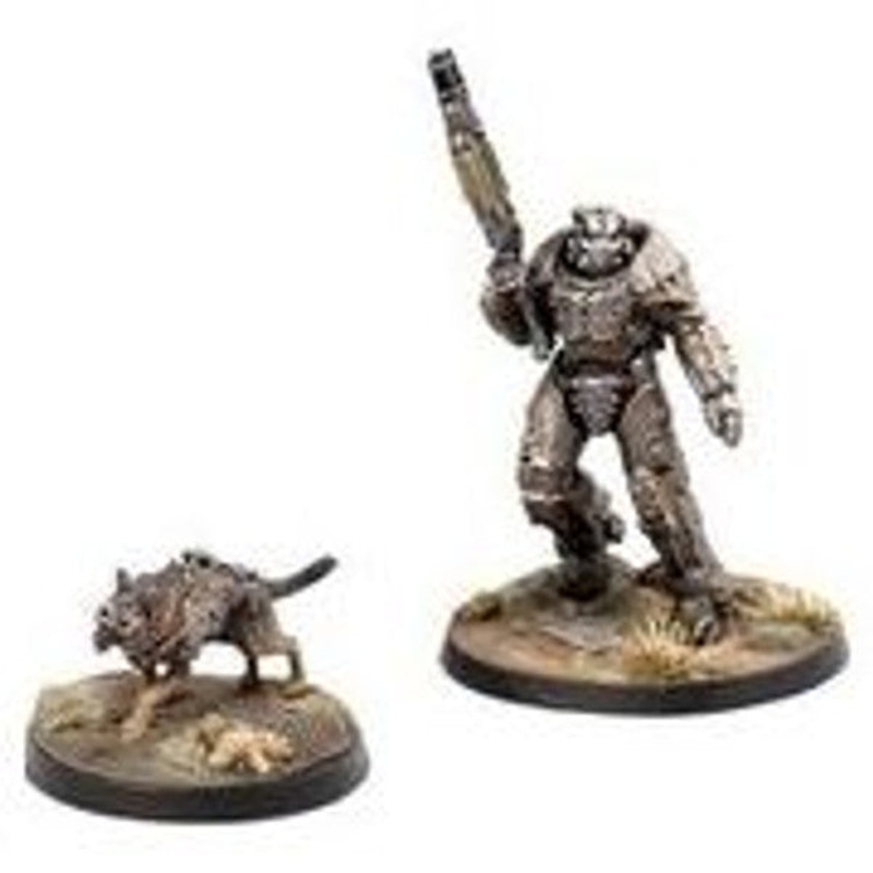 Fallout: Wasteland Warfare - Survivors: X01 Survivor & Dogmeat