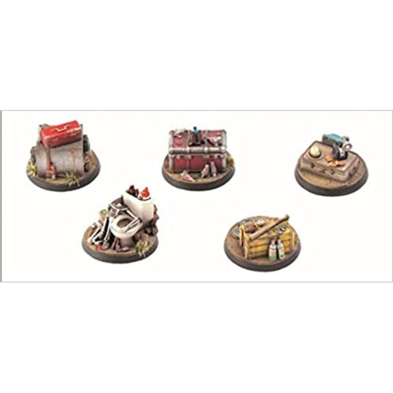 Fallout: Wasteland Warfare - Terrain Expansion: Objective Markers 1