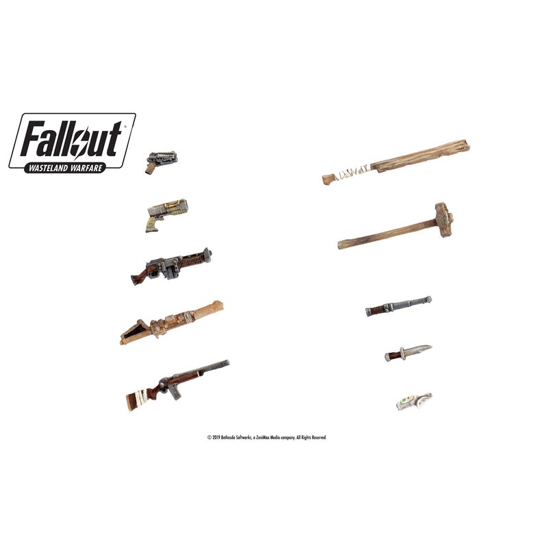 Fallout: Wasteland Warfare - Weapons Upgrade Pack