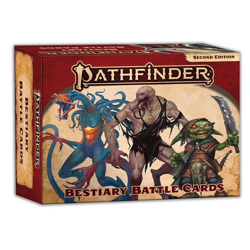 Pathfinder: RPG - Bestiary Battle Cards