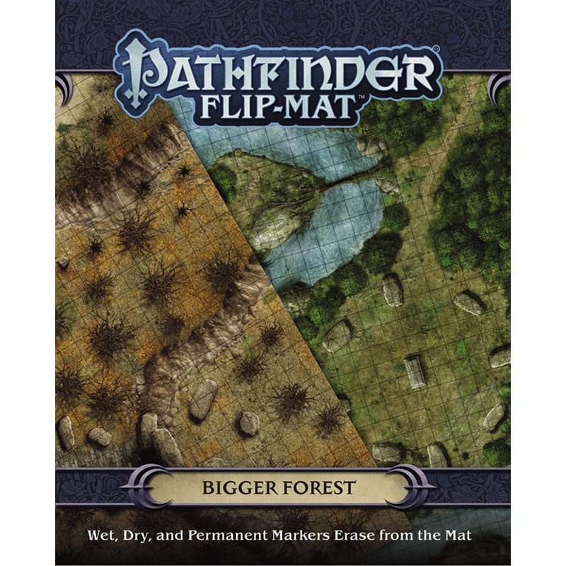 Pathfinder: RPG - Flip Mat: Bigger Forest