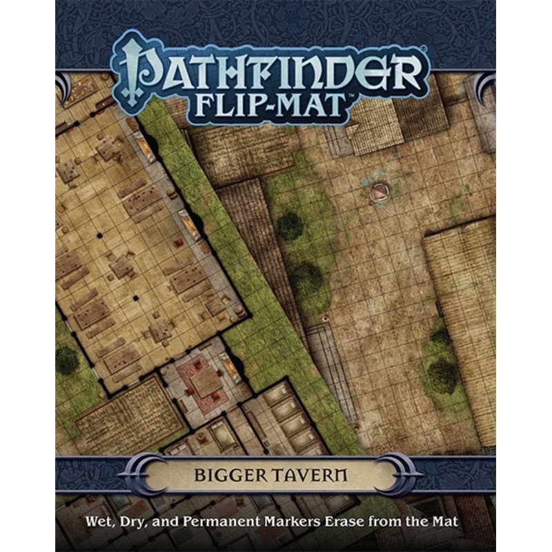 Pathfinder: RPG - Flip Mat: Bigger Tavern