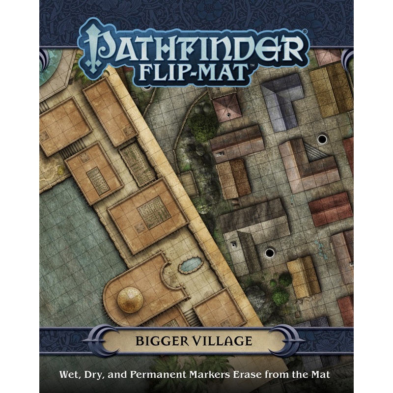Pathfinder: RPG - Flip Mat: Bigger Village
