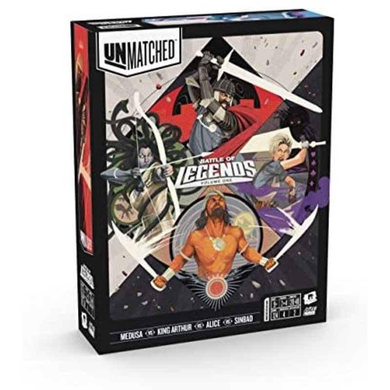 Unmatched: Battle of Legends - Volume 1: King Arthur, Alice, Medusa, & Sinbad