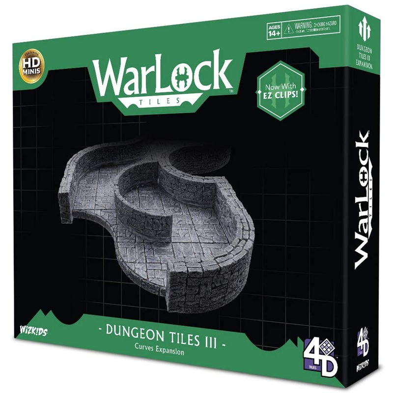 WarLock Tiles - Dungeon Tile III: Curves