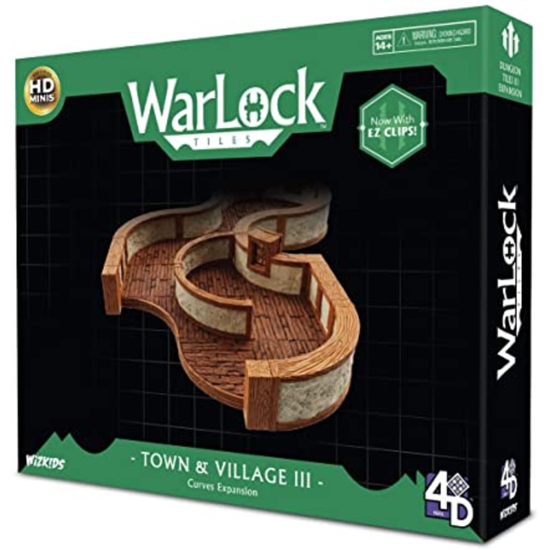 WarLock Tiles - Town & Village III: Curves