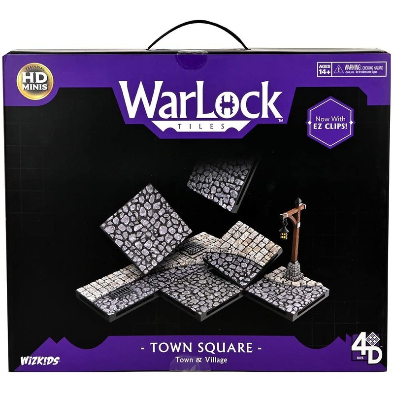 WarLock Tiles - Town & Village: Town Square