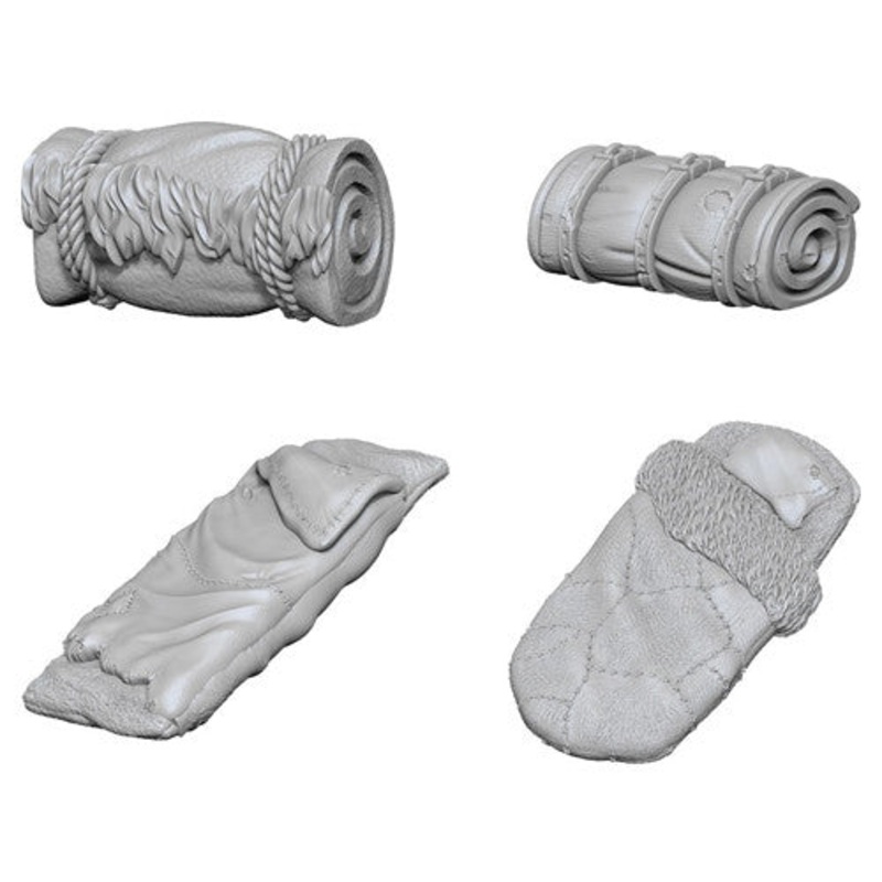 Wizkids: Deep Cuts Unpainted Miniatures - Bedrolls