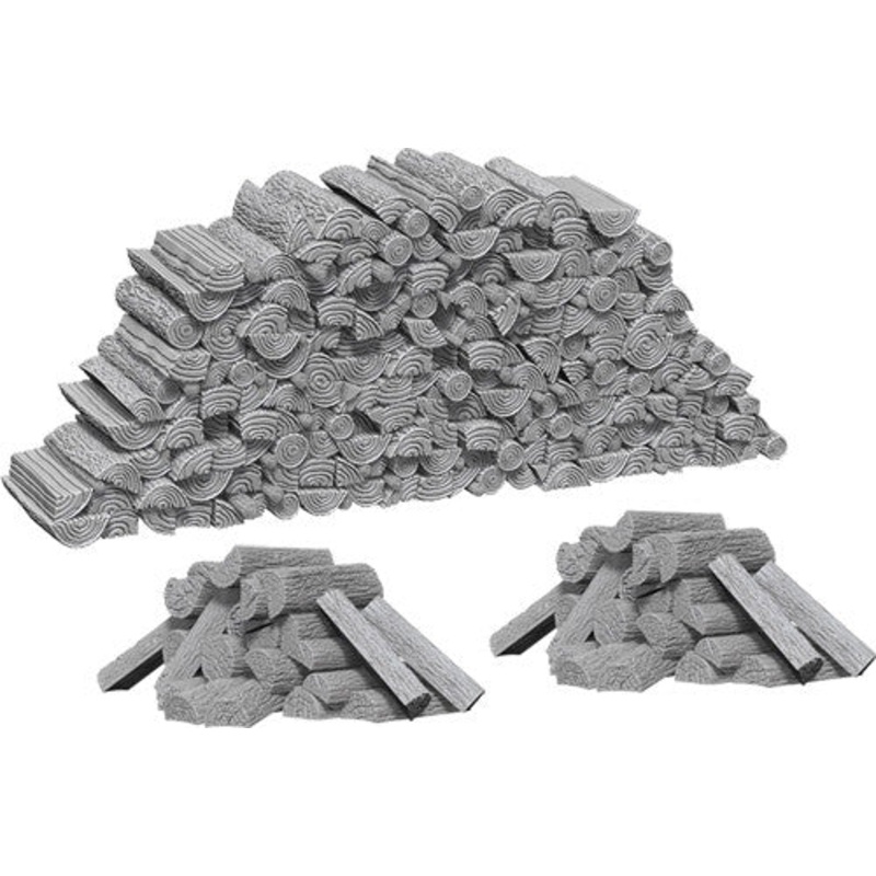 Wizkids: Deep Cuts Unpainted Miniatures - Piles of Wood