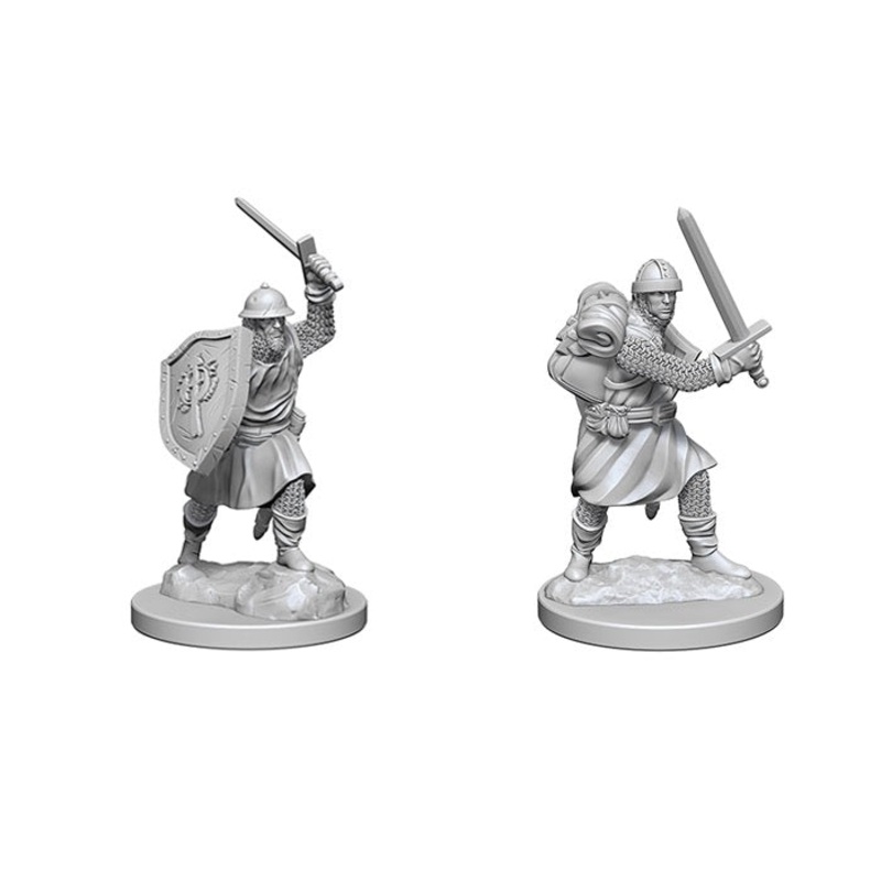 Pathfinder: Deep Cuts Unpainted Miniatures - Infantrymen