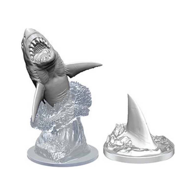 Wizkids: Deep Cuts Unpainted Miniatures - Shark