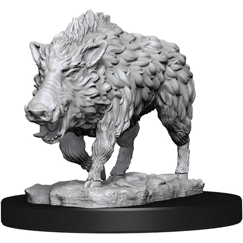 Wizkids: Deep Cuts Unpainted Miniatures - Wild Boar