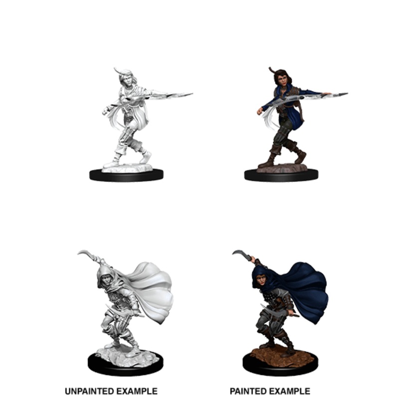 Pathfinder: Deep Cuts Unpainted Miniatures - Human Female Rogue (90269)