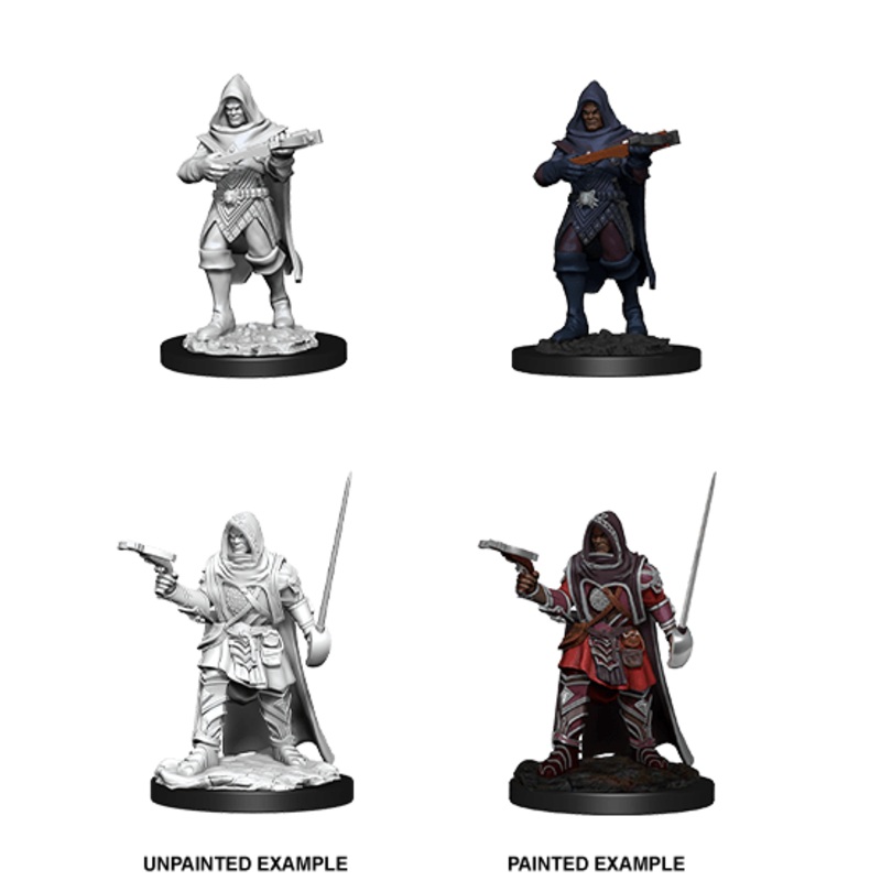 Pathfinder: Deep Cuts Unpainted Miniatures - Human Male Rogue (90168)