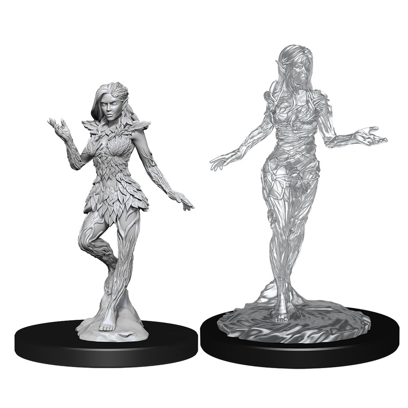 Pathfinder: Deep Cuts Unpainted Miniatures - Nymph & Dryad