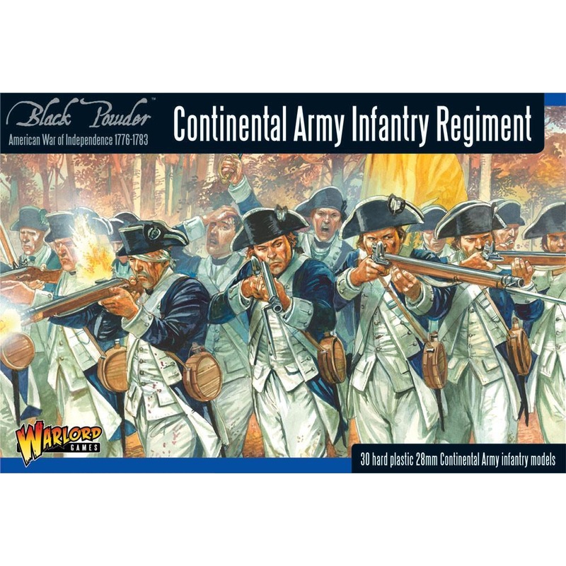 Black Powder: American War of Independence (1776-1783) - Continental Army Infantry Regiment