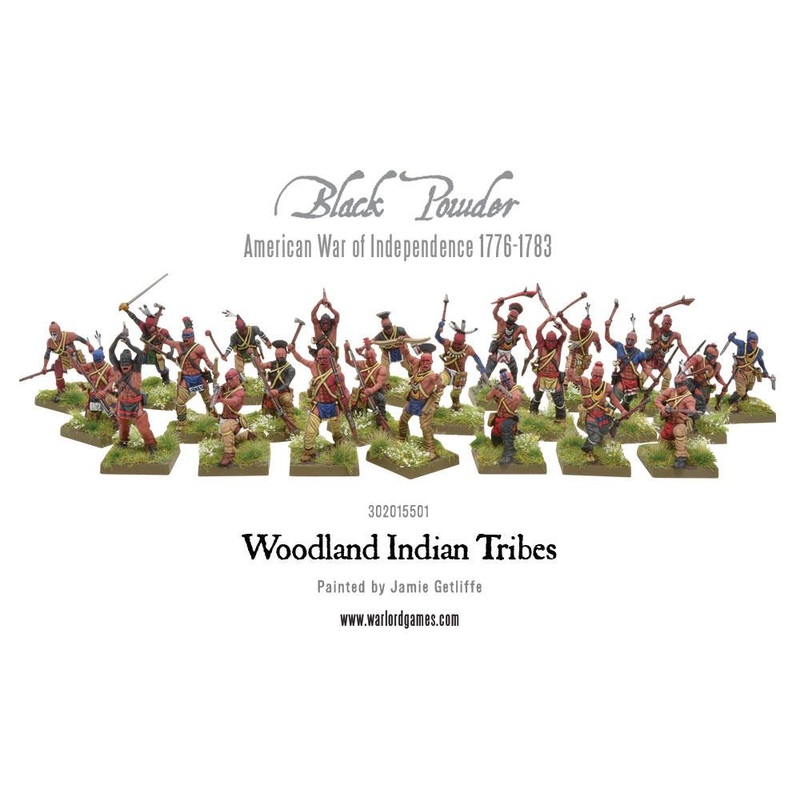 Black Powder: American War of Independence (1776-1783) -  Woodland Indian Tribes