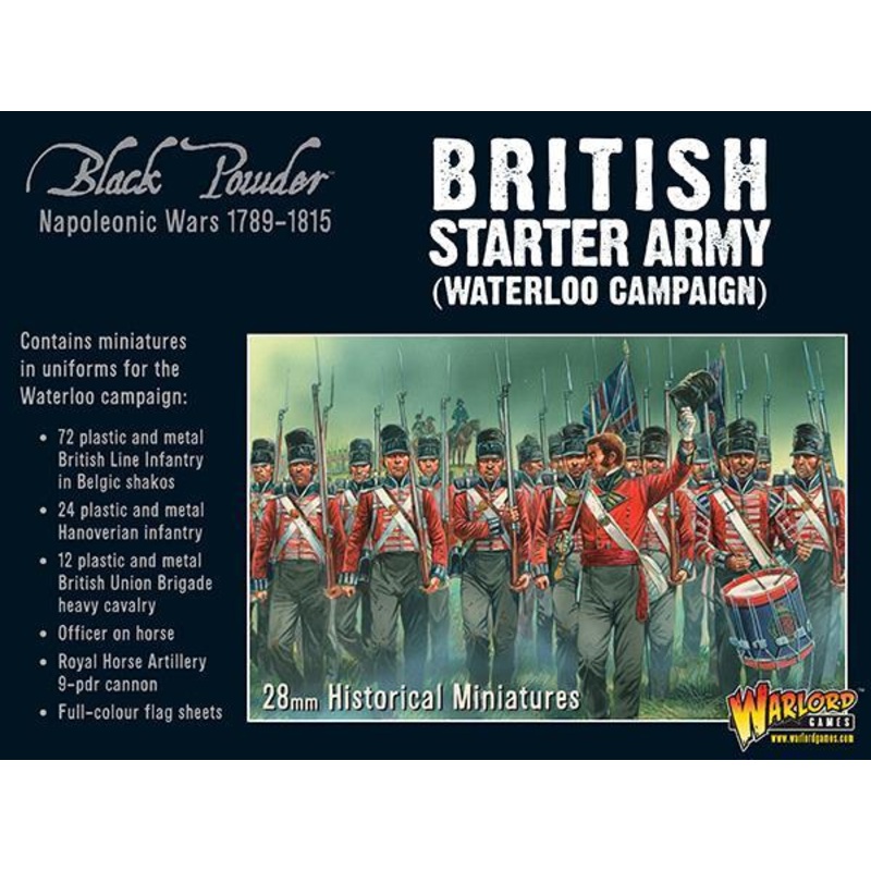 Black Powder: Napoleonic Wars (1789-1815) - British Starter Army: Waterloo Campaign
