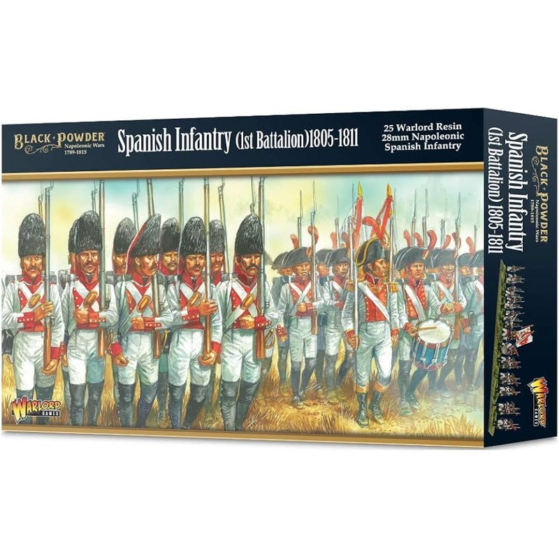 Black Powder: Napoleonic Wars (1789-1815) - Spanish Infantry: 1st Battalion (1805-1811)