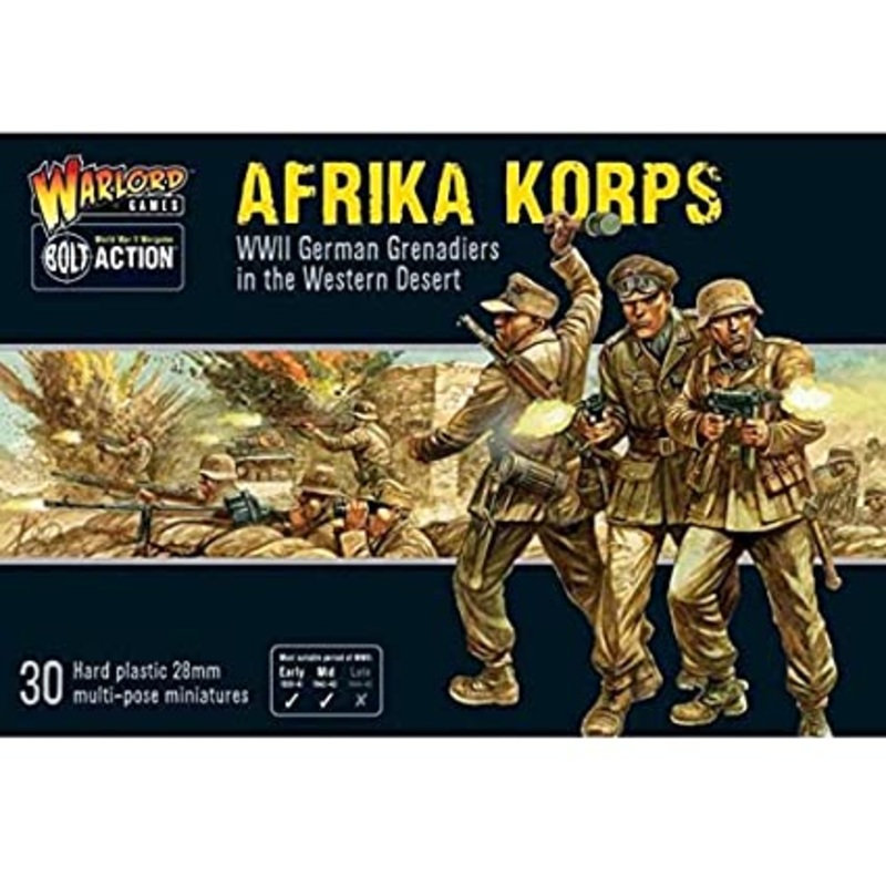 Bolt Action - Afrika Korps: WWII German Grenadiers in the Western Desert