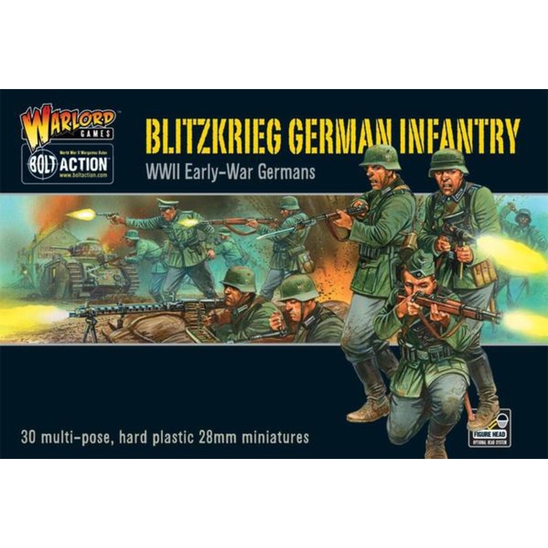 Bolt Action - Blitzkrieg German Infantry: WWII Early-War Germans