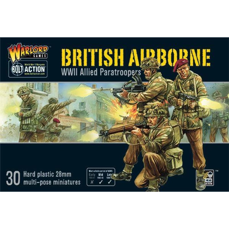 Bolt Action - British Airborne: WWII Allied Paratroopers