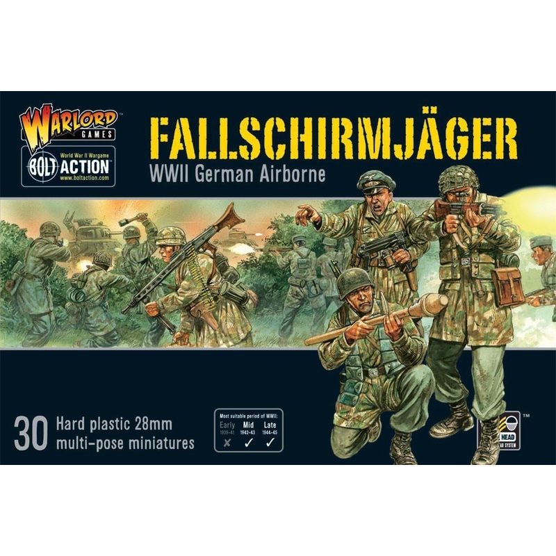 Bolt Action - Fallschirmjager: WWII German Airborne