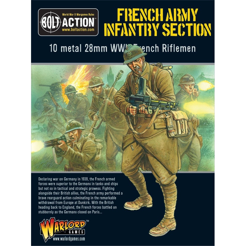 Bolt Action - French Army Infantry Section: WWII French Riflemen