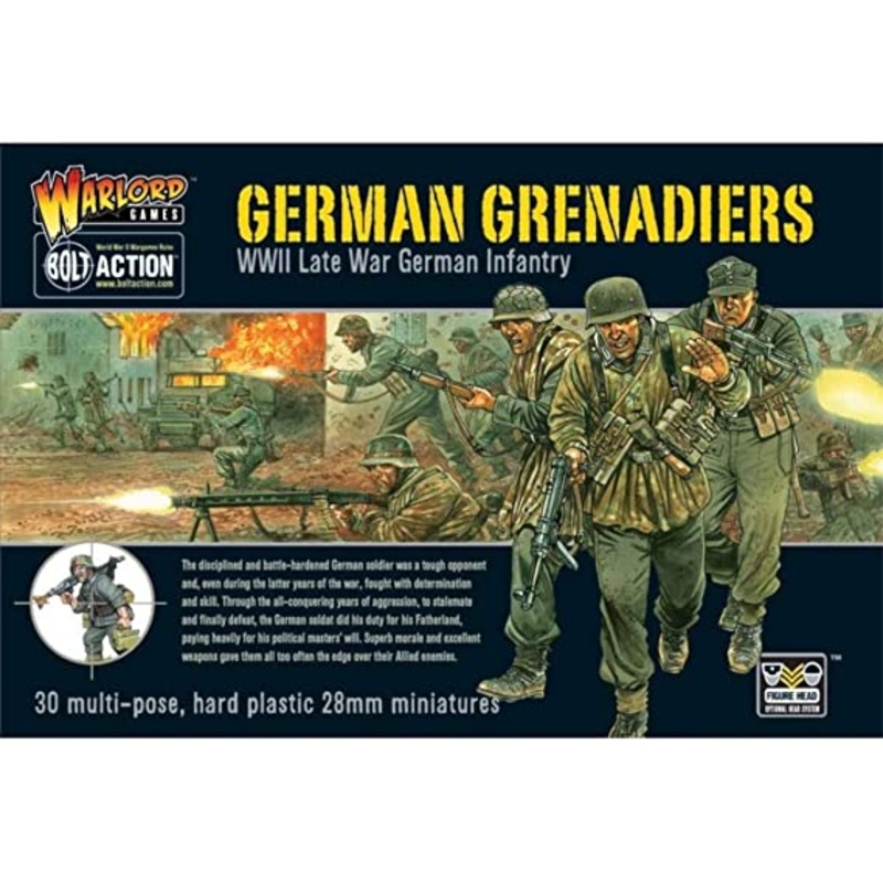 Bolt Action - German Grenadiers: WWII Late War German Infantry