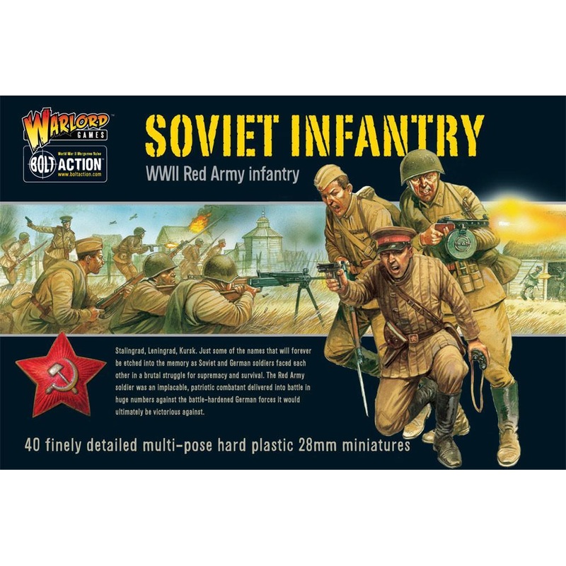 Bolt Action - Soviet Infantry: WWII Red Army Infantry