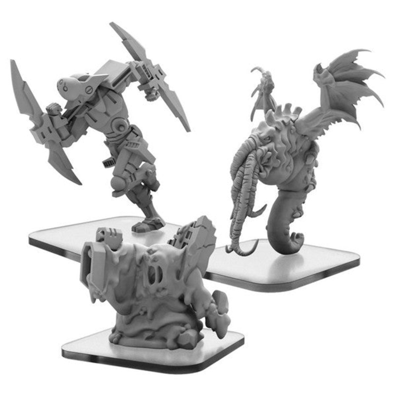 Monsterpocalypse - Squix, Shinobot & Toxxos