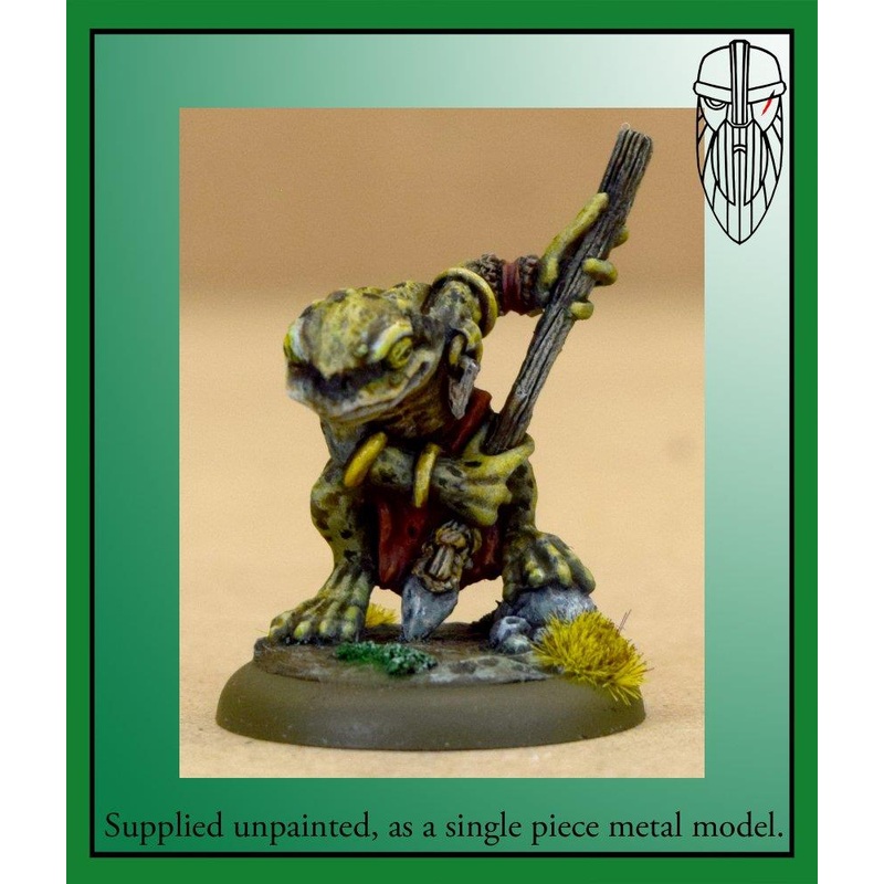 Burrows & Badgers - Frog Wildling Warrior (Medium)