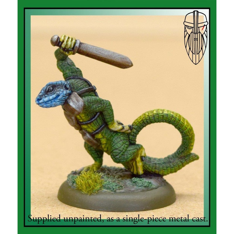 Burrows & Badgers - Green Lizard (Medium, Rare)