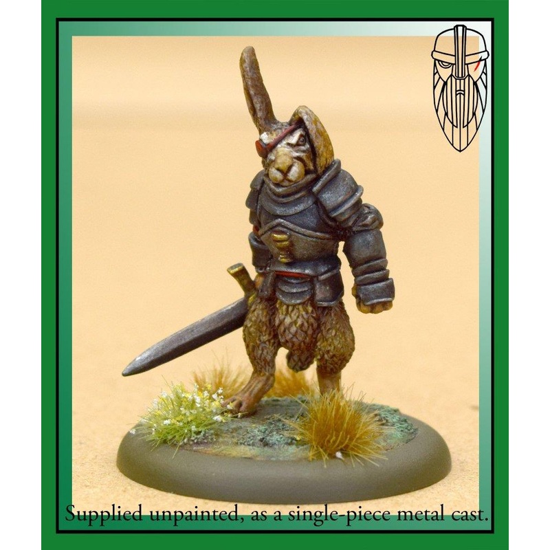 Burrows & Badgers - Hare Warrior (Large)